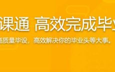 毕设一课通 高效完成毕业设计（选题毕设论文答辩）